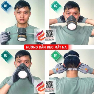 [GIÁ SỈ] Mặt nạ phòng độc 3200