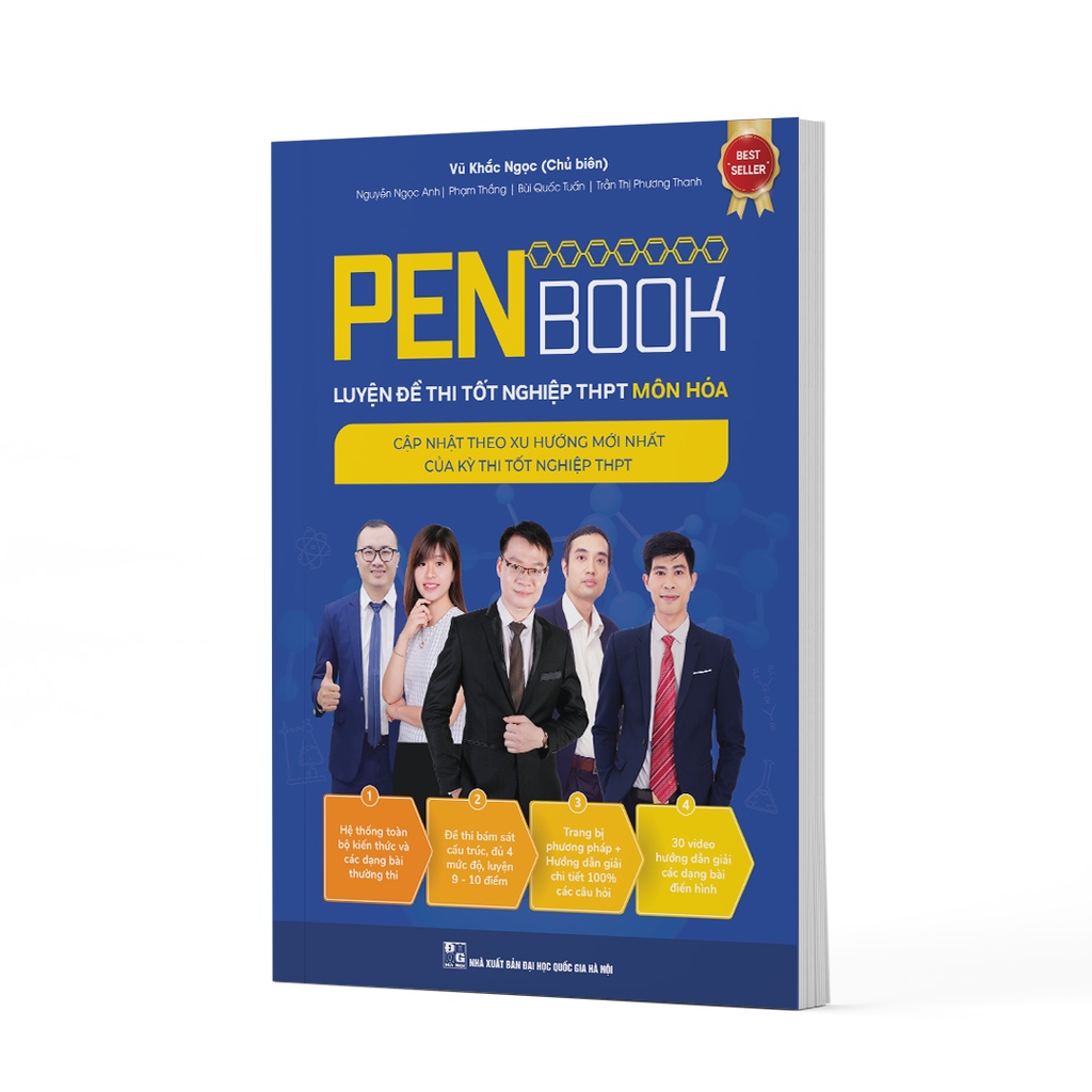 Sách - PENBOOK 2023 Luyện Đề Thi Tốt Nghiệp THPT Môn Hóa