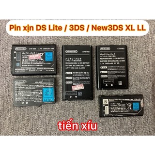 Pin xịn bóc máy 3DS New3DSXL LL, DSi , gameboy ds lite ,2ds cũ chính hãng second hand battery original Nintendo game boy