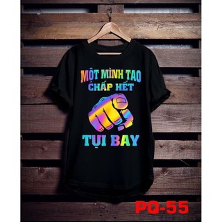 Áo phông phản quang bảy màu Một mình tao nè - BAHADA