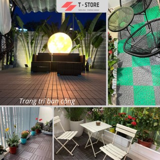 🚛Freeship Plus+✅Vỉ Nhựa Lót Sàn Ban Công- Tấm Nhựa lót sàn chống trơn nhà tắm, bếp, bể bơi