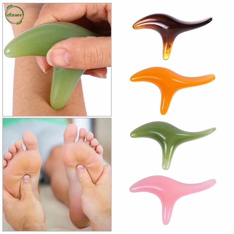 Dụng cụ CẠO GIÓ, MASSAGE, DAY ẤN huyệt đạo, giúp lưu thông khí huyết, giảm bế tắc đau nhức mỏi