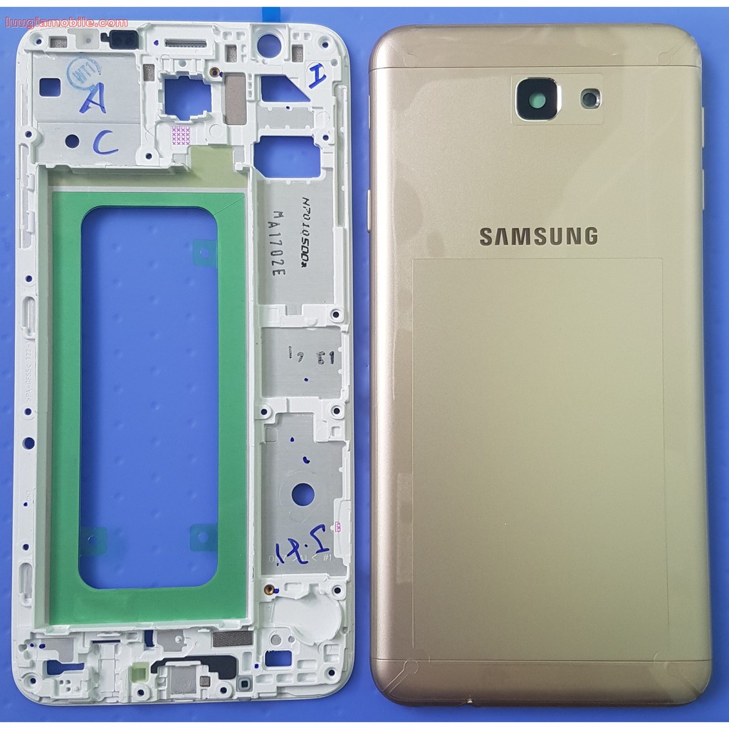 Bộ vỏ Samsung J7 Prime / G610 zin