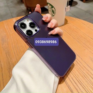 Ốp lưng Likgus độ iPhone 14 pro max cho 12 pro max , 13 pro max , 14 pro max màu tím bảo vệ máy