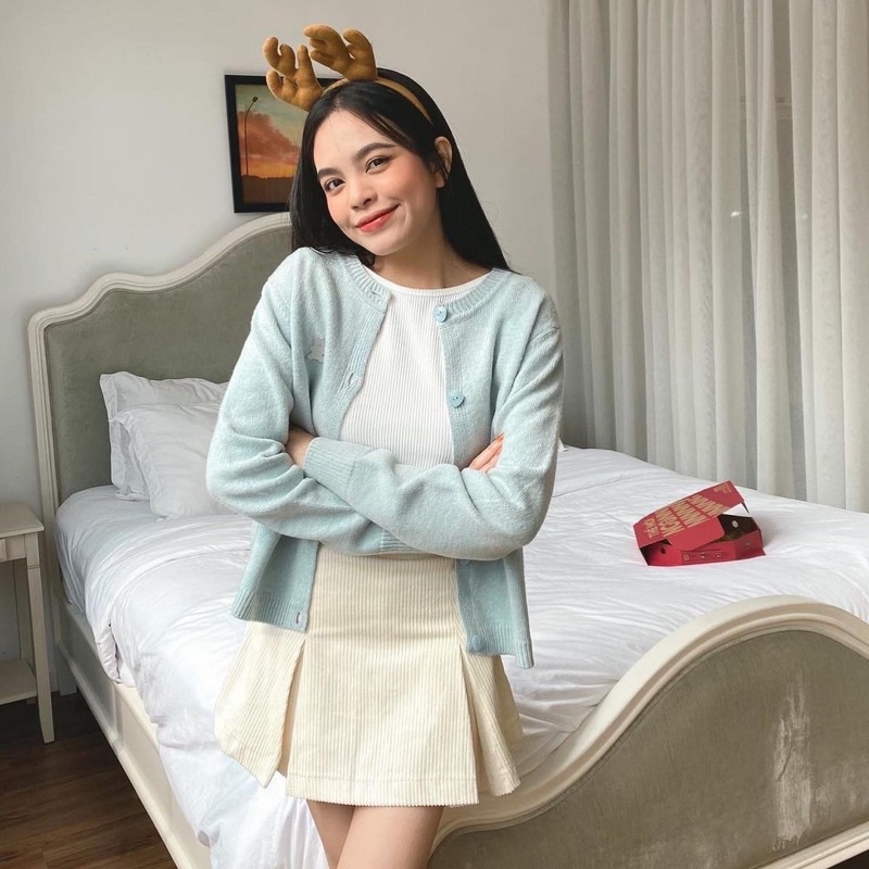 Áo cardigan len Gingerbear