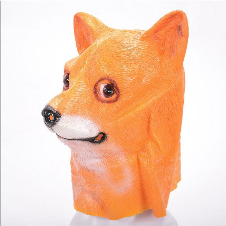 Mặt nạ ngựa gấu hổ khỉ gà heo chó bò vịt đeo kính hoá trang cosplay halloween noel trung thu lễ hội