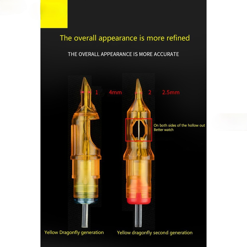 Hộp 20 Ống Silicone Khử Trùng Cho Máy Xăm RL / RS / RM / M1