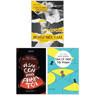 Combo sách hay về tâm lý học tội phạm