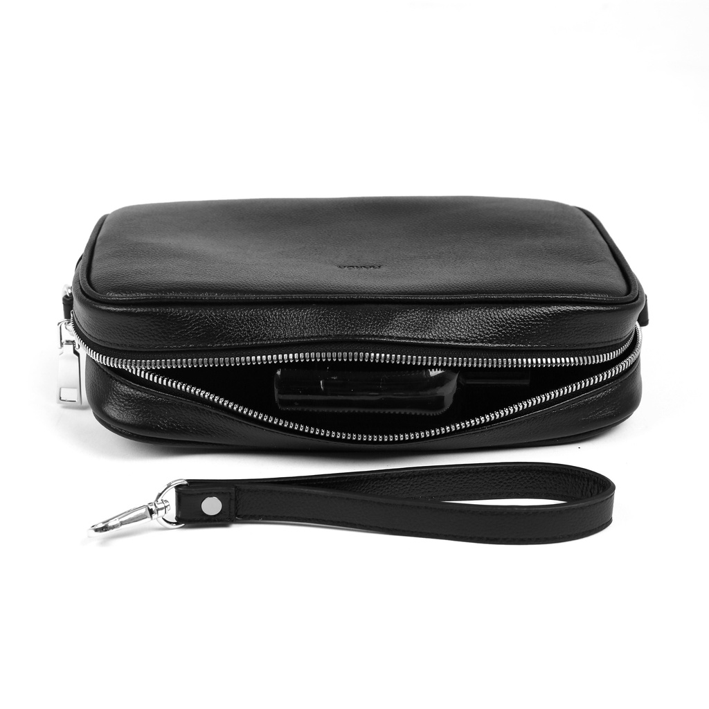 Túi đeo chéo ví cầm tay 2 TRONG 1 Clutch da Harda cao cấp