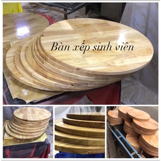 Mặt Bàn tròn gỗ d60cm dày chuẩn 17mm