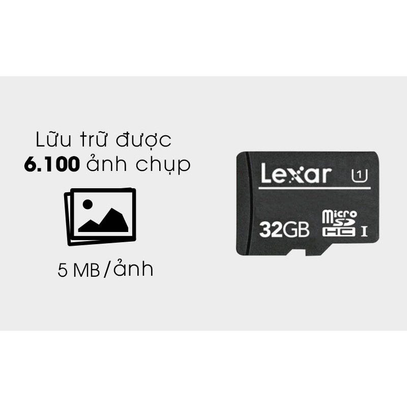 Thẻ nhớ MicroSD Lexar 32GB/ 64GB/128GB class 10 UHS-I - tốc độ100MB/s, kèm Adapter, dùng cho camera, máy ảnh, máy quay | BigBuy360 - bigbuy360.vn