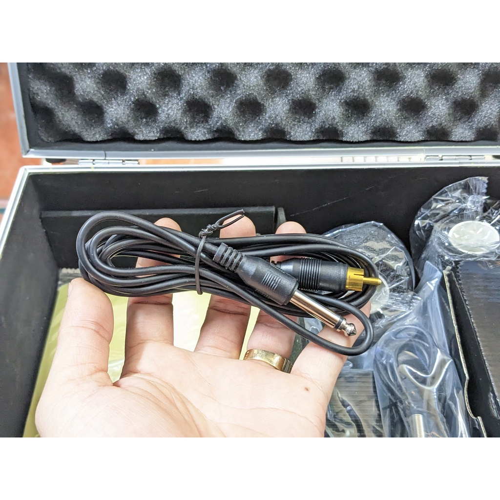 Combo Bộ Máy Pen Xăm Hình Tattoo Phun Xăm Thẩm Mỹ Bộ Dụng Cụ Học Xăm