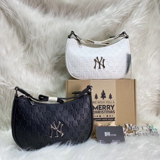Túi xách mlb monogram hobo bag newyork yankees - bụi store