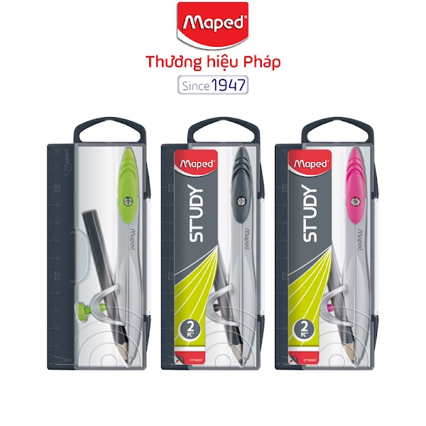 Compa học sinh Maped - Chì Gỗ [Chính hãng]