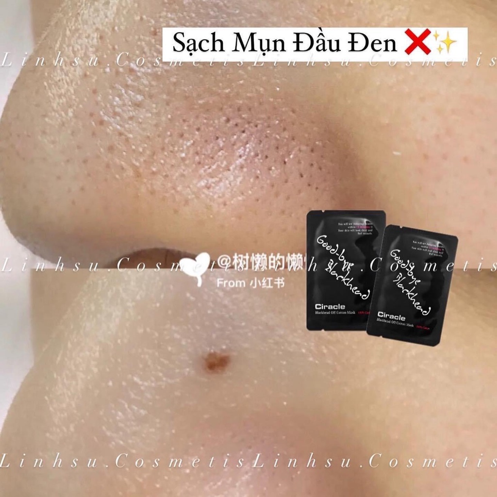 Hộp 20 miếng mặt nạ đẩy mụn đầu đen Ciracle Goodbye Blackhead LS