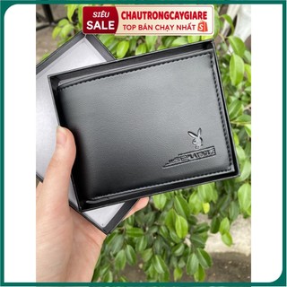 Ví nam chất đẹp thời trang hàng hiệu cao cấp Bóp da PU nhiều ngăn đẳng cấp nam tính nhập khẩu chính hãng GC-cK93
