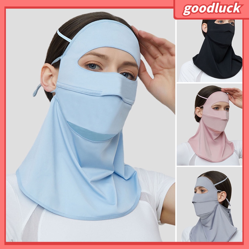 Khẩu Trang Che Phủ Cổ Chống Nắng Siêu Nhẹ Thoáng Khí Bảo Vệ Cổ Chơi Golf Cho Nữ