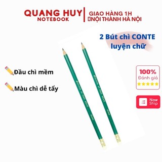 Bút Chì 2B, Bút chì xanh Conte Pháp luyện chữ cho trẻ, Viết Chì Xanh Học Sinh cao cấp Viết Chì Xanh Conte Pháp