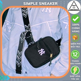 Túi túi đeo chéo mlb themball cross bag newyork yankees 🔴simple sneaker🔴 hàng chính hãng phong cách hàn quốc