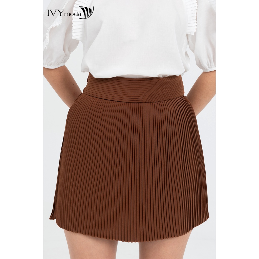 Chân váy dập ly nhỏ IVY moda MS 31B9452