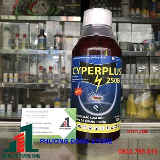 Thuốc diệt muỗi Cyper Plus 250EC (Chai 1 lít) sử dụng