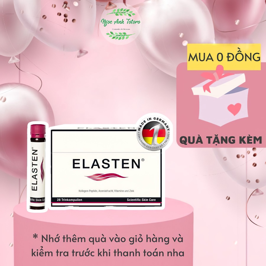 Hộp Elasten Collagen 28 Ống ( có tách lẻ)