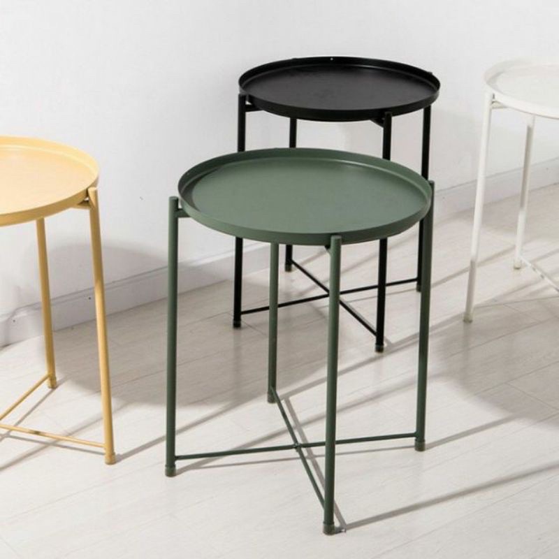 BÀN TRÀ CHANH Khung Sắt Gấp Gọn cho quán Trà Chanh, Cafe,quán nước Vỉa hè- Bàn GLADOM