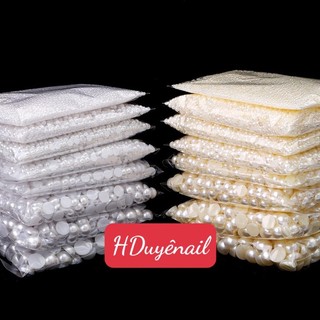 4mm,5mm,6mm,7mm,8mm ngọc nửa loại đẹp trang trí móng tay nail