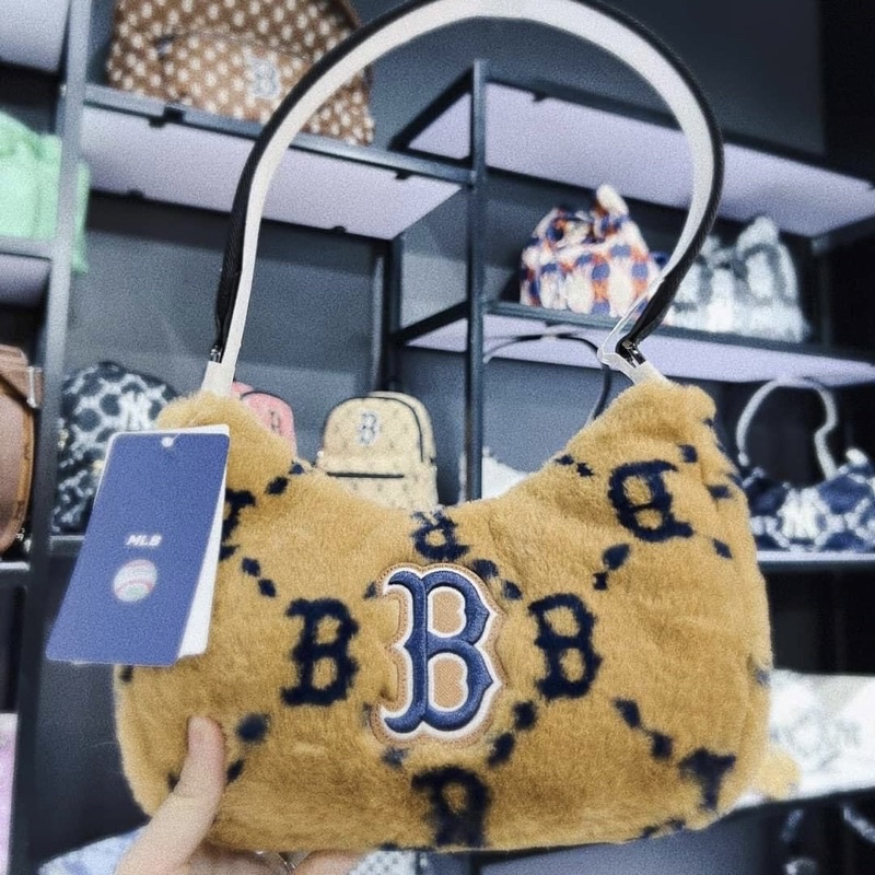 TÚI KẸP NÁCH MLB LÔNG 1:1 tqxk Full Tag Code