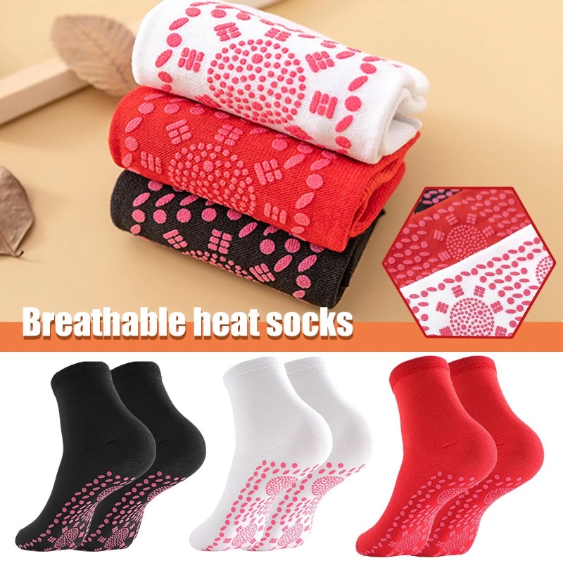 1 Đôi Vớ Tự Sưởi Ấm Mát Xa Chân Thoải Mái Chống Đóng Băng