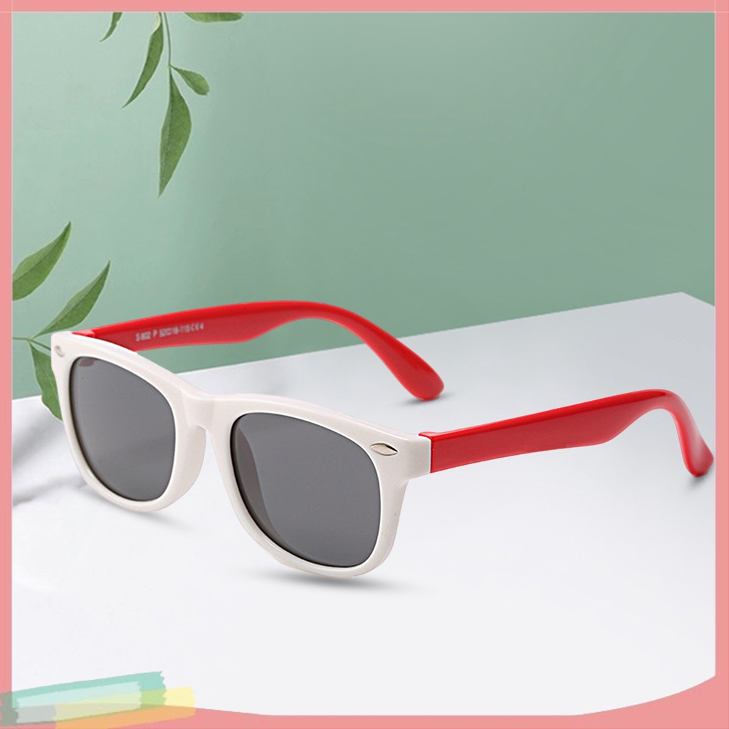 Kính Mát Gọng Linh Hoạt Cho Bé 3-12 Tuổi Chất Lượng Cao