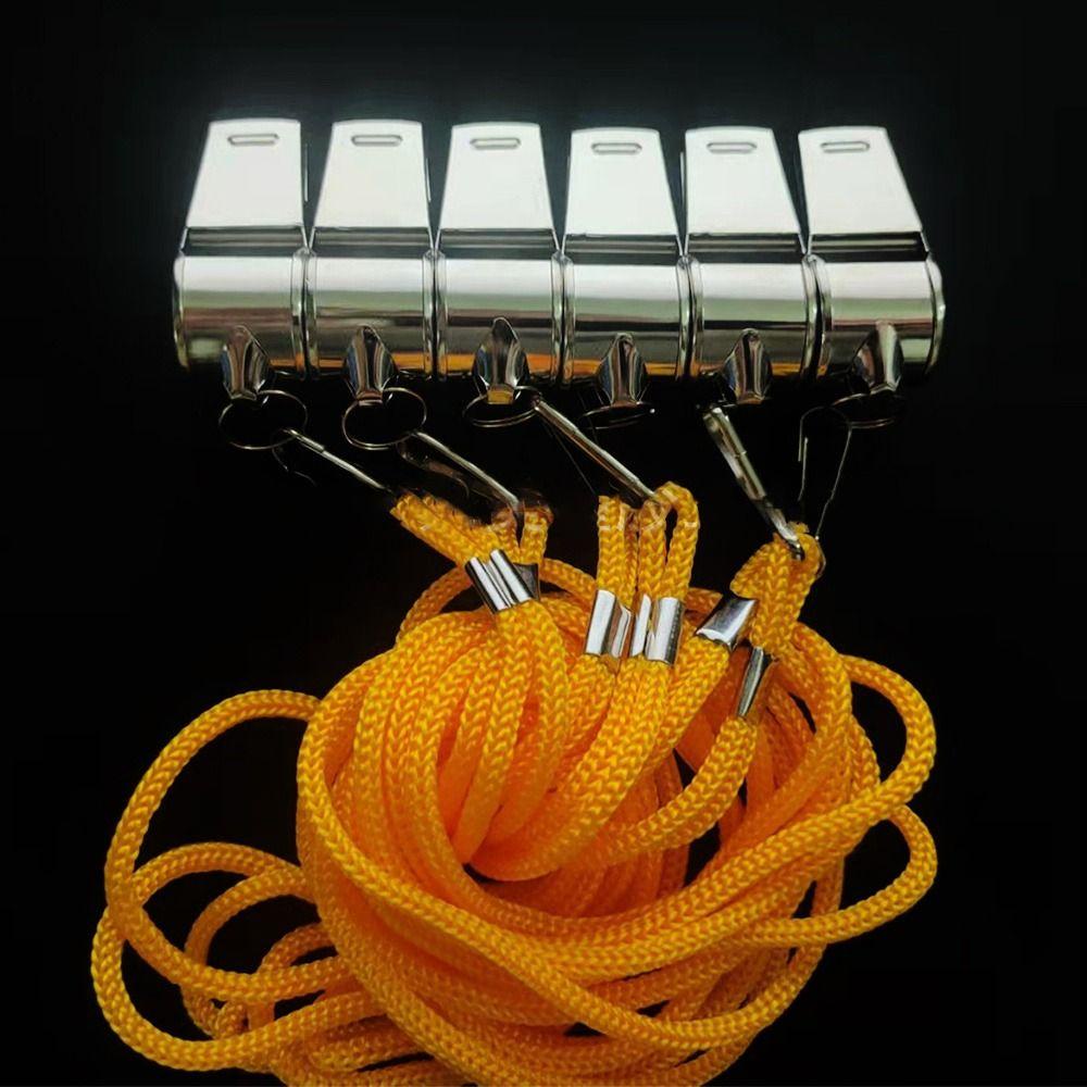 Set 2 Còi Thổi Bằng Thép Không Gỉ Chất Lượng Cao