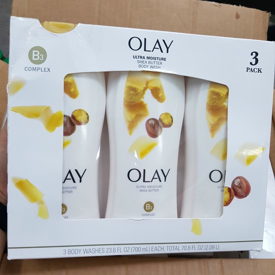 Sữa tắm bơ shea Olay Ultra Moisture Plus with Shea Butter Body Wash 700ml