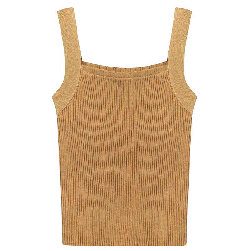 Áo hai dây thiết kế dệt kim hợp thời trang mùa hè 2023 cho nữ VN060