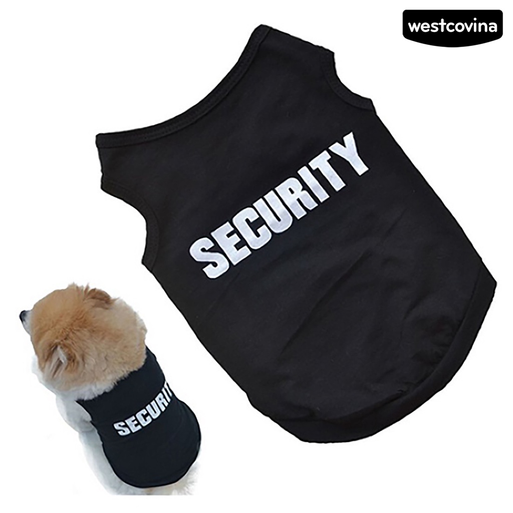 [COD]♘Áo Thun In Chữ Dễ Thương Cho Thú Cưng