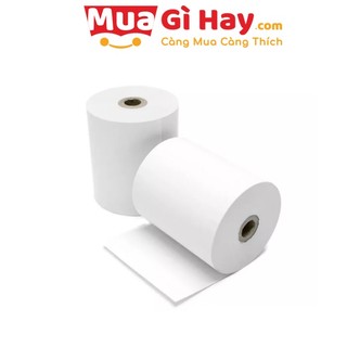 10 Cuộn Giấy In Nhiệt Hóa Đơn Máy K58 hoặc K80 - ( 6.5k hoặc 7.5k/cuộn)