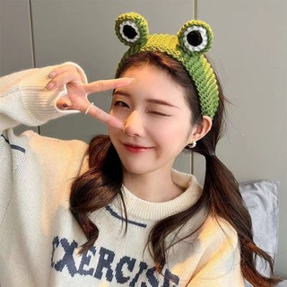 N42 Băng đô bờm tóc nữ chú Ếch xanh - dây buộc tóc nữ dễ thương BULL.SHOP