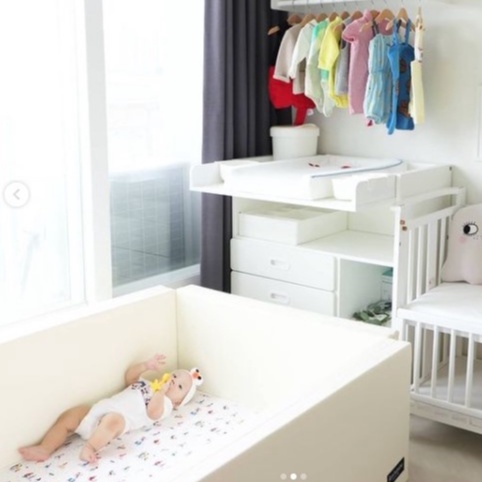 Giường cho bé  nhập khẩu Bonitabebe HQ  (LIÊN HỆ SHOP KHI KHÔNG CÓ ĐVVC H