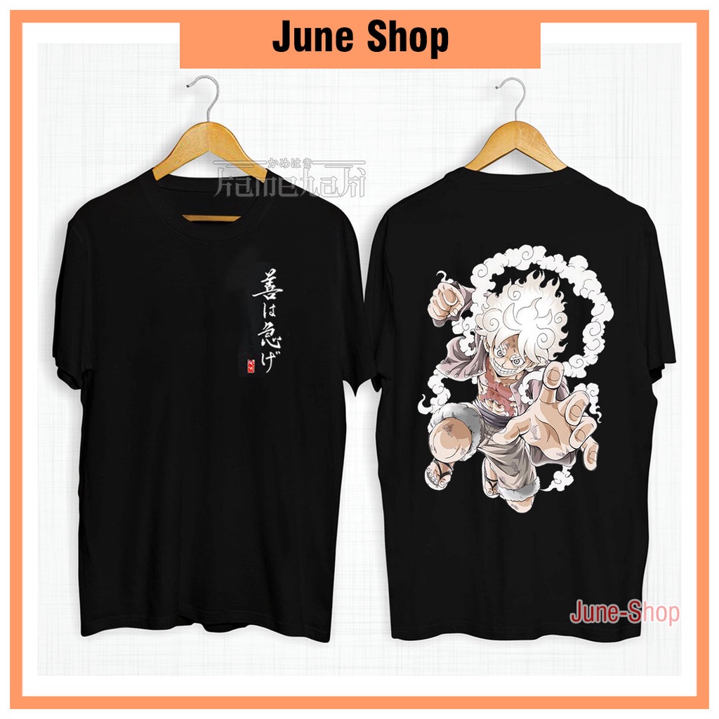 Áo thun One piece Luffy Gear 5, áo phông One Piece Luffy JOY BOY, chất liệu cotton thoáng mát