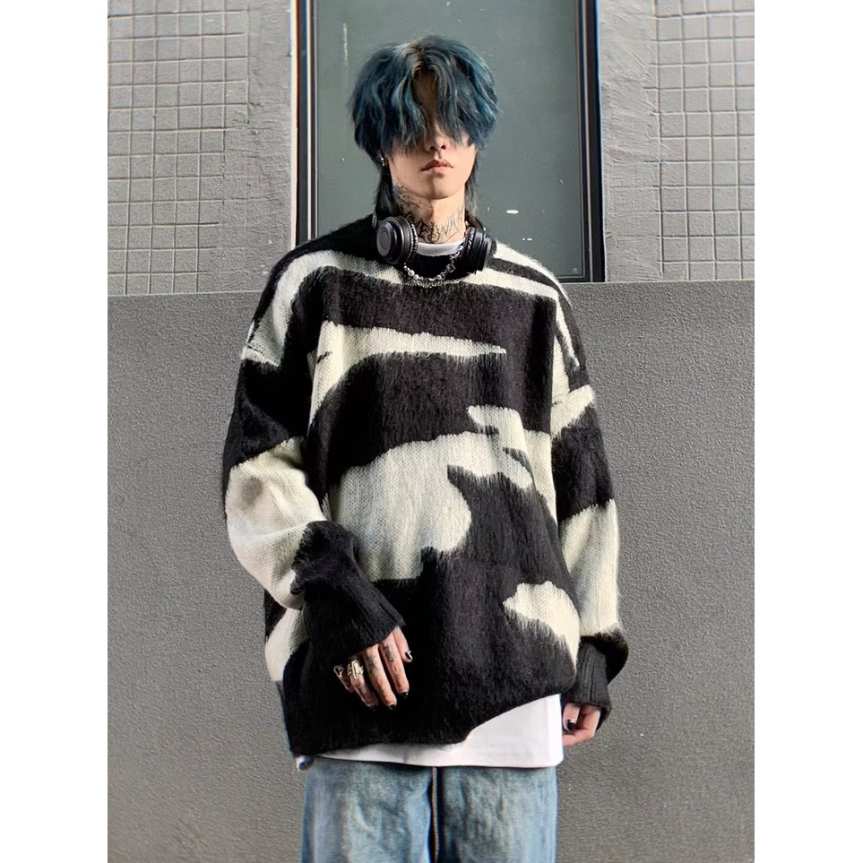 Áo Sweater Tay Dài Cổ Tròn Thời Trang Mùa Đông Cho Nam