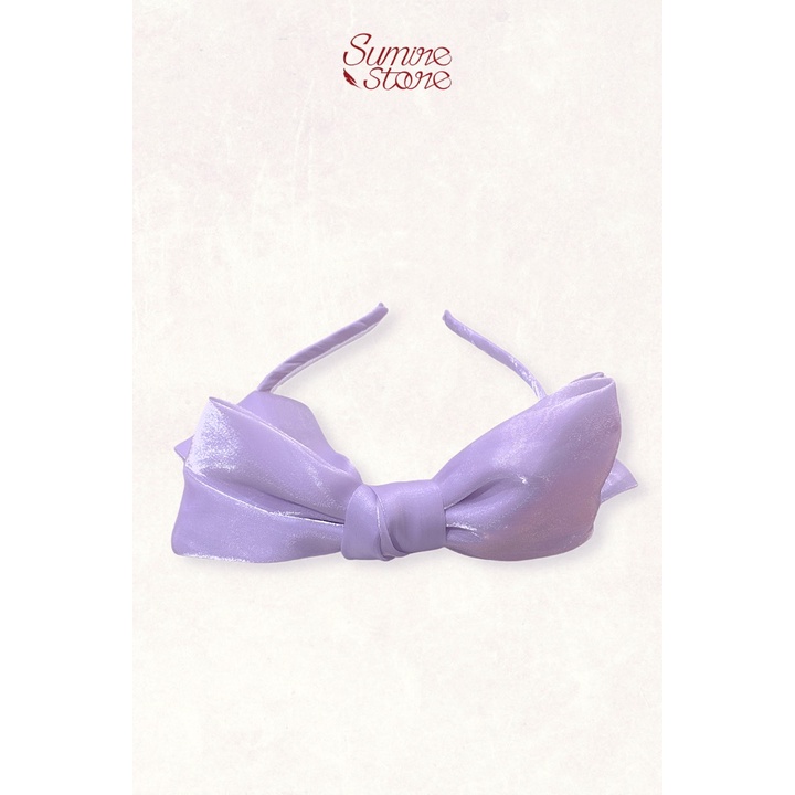 Sumire Store Cài tóc nơ organza