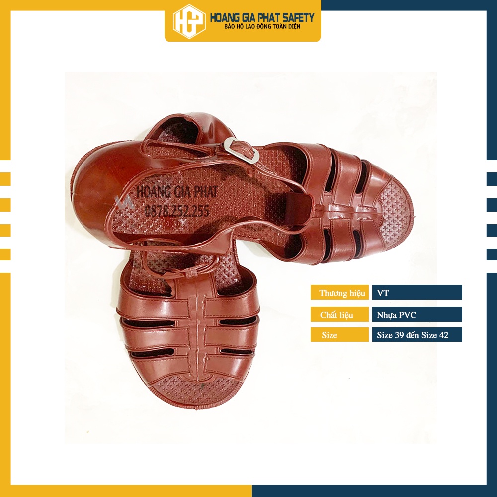 Dép rọ nam chống trơn trượt đủ size loại rẻ nhất [HGP SAFETY]