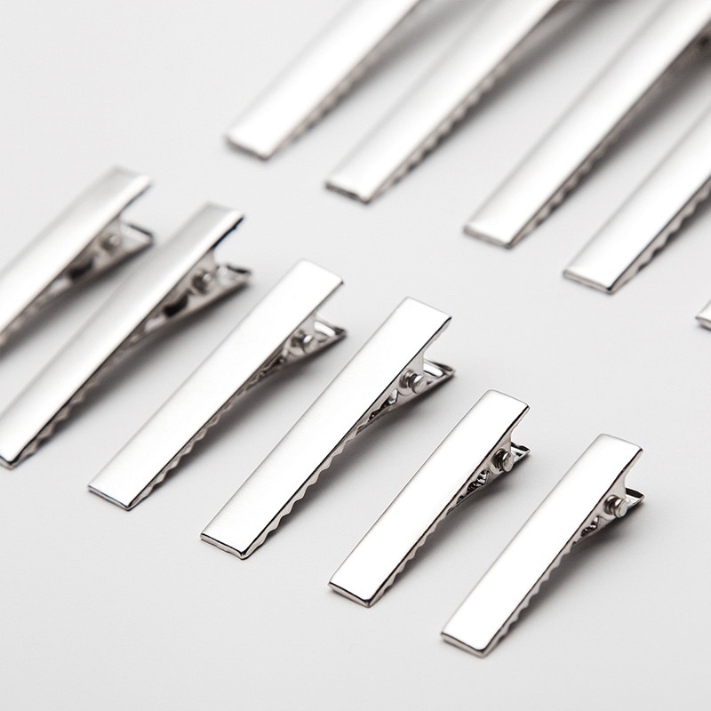 5 chiếc kẹp tóc răng cưa trơn 4.1cm
