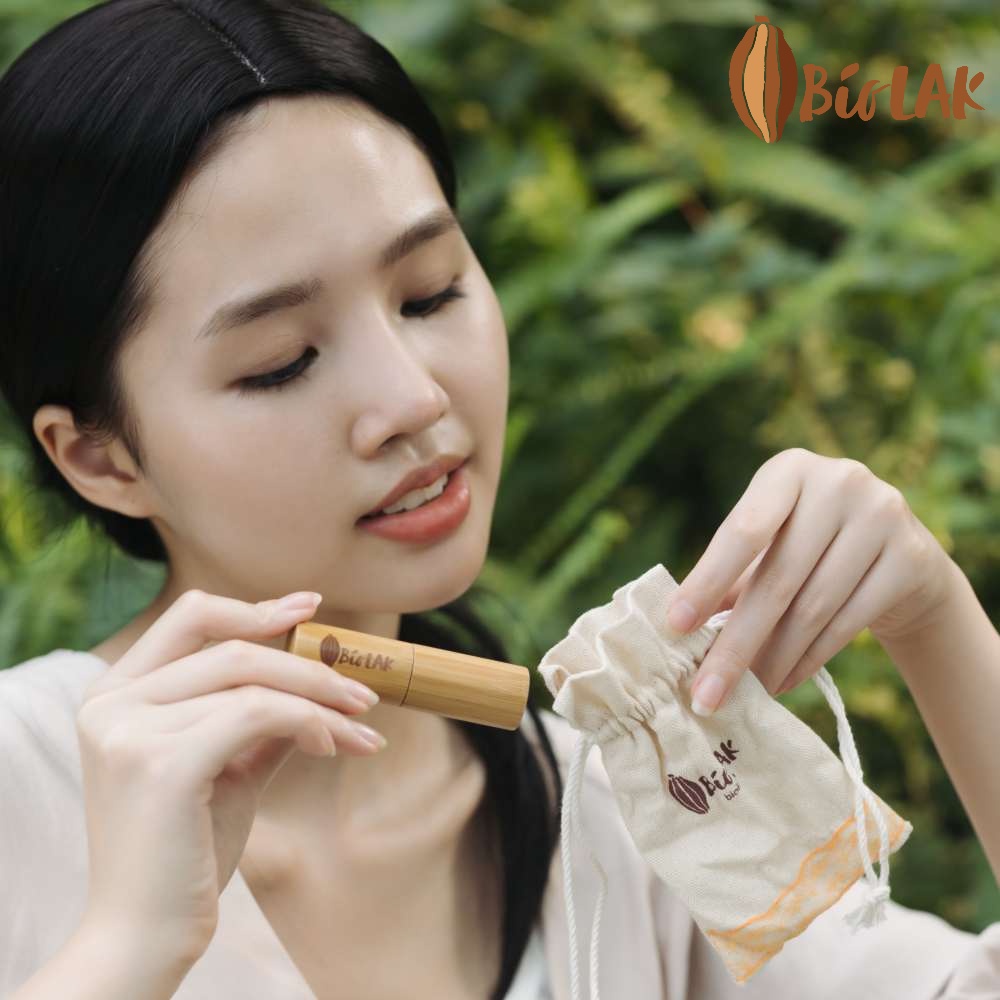 Son dưỡng chuyên biệt dưỡng môi khô, nứt nẻ, giảm thâm - vân môi, hồng môi tự nhiên Bio LAK nourishing & healing