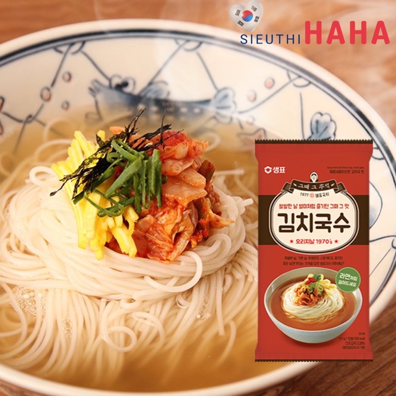 Mì kim chi Hàn Quốc SEMPIO KIMCHI GUKSU NOODLE 김치국수