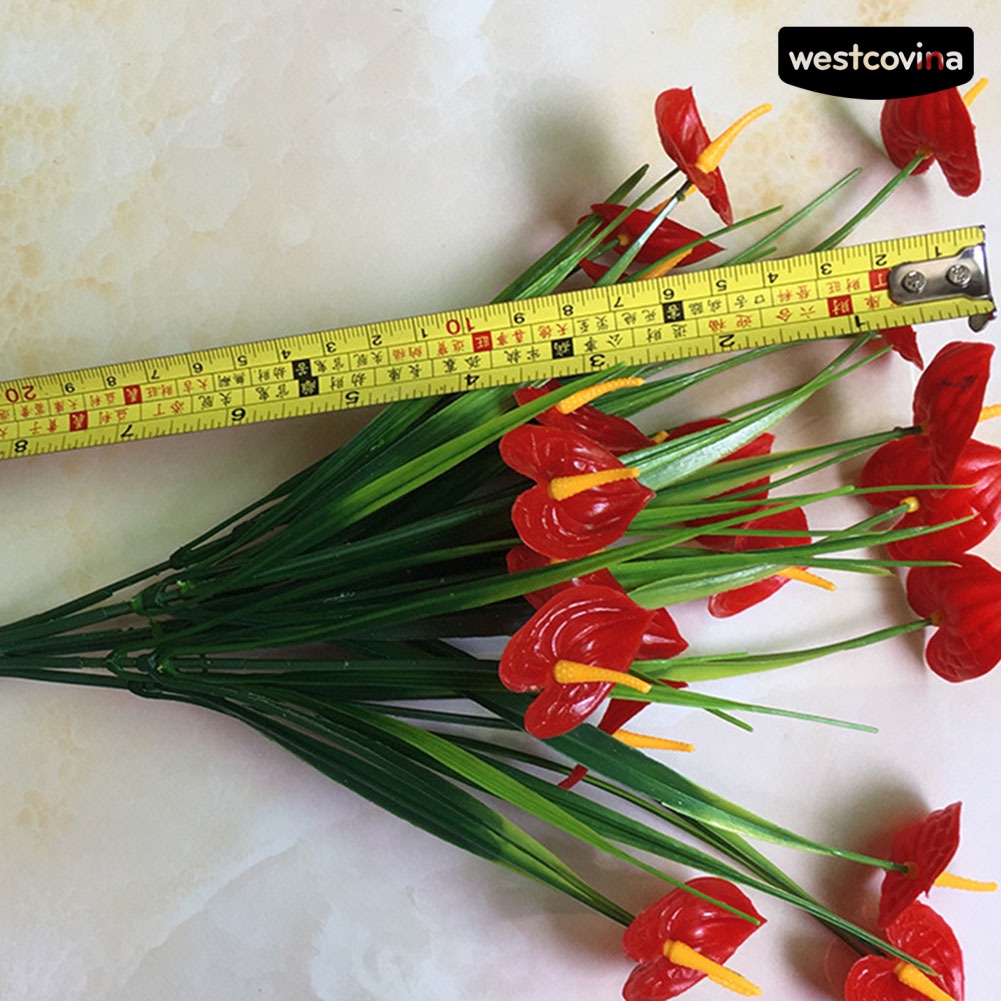 [WEST]⚘1 Bó Hoa Thạch Anh Tía Nhân Tạo Dùng Cho Trang Trí Tiệc Cưới