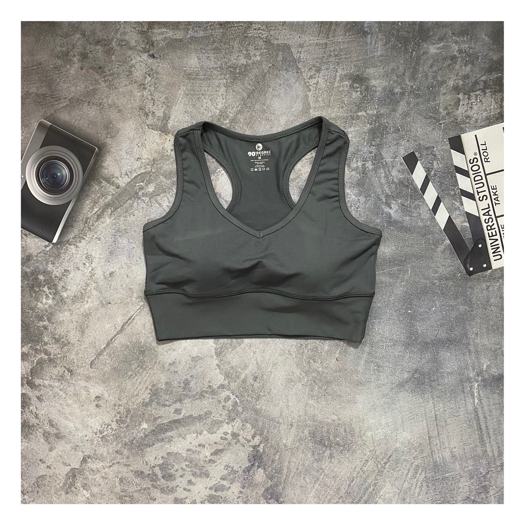 Áo bra thể thao tập gym yoga erobic chạy bộ chất đanh mịn đẹp- đồ tập gym yoga erobic nữ