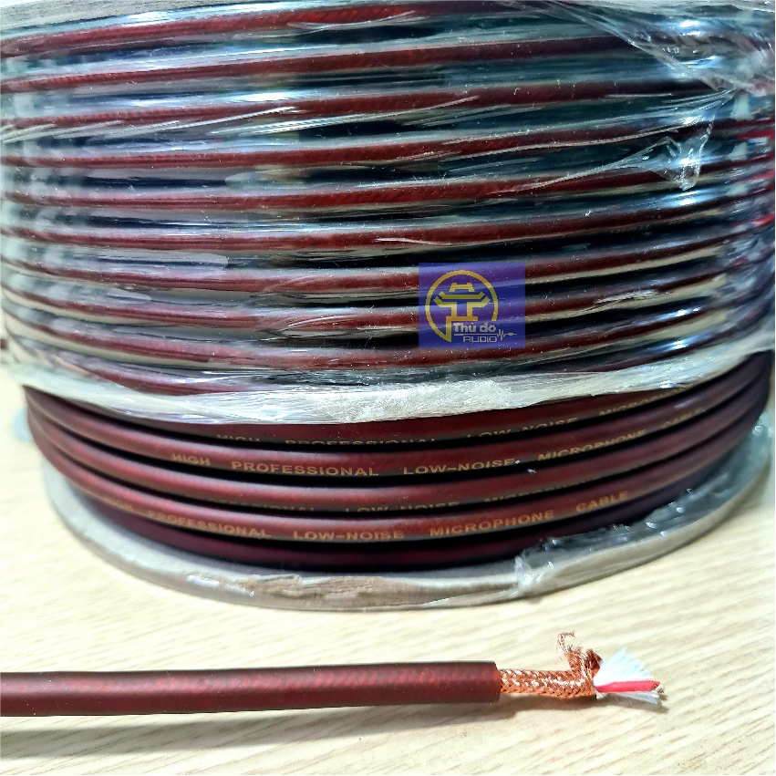Dây Microphone, dây hàn đấu dây AV, Canon...dây 3 lõi loại to - Đơn giá 1 mét