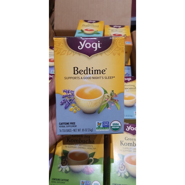 TRÀ HỮU CƠ YOGI HỖ TRỢ GIẤC NGỦ BEDTIME