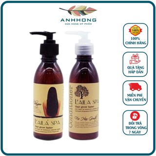 Bộ dầu gội kích thích mọc tóc Laila Spa